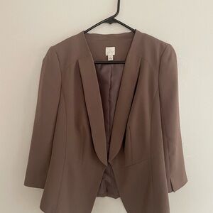 Elegant Brown Women's Blazer